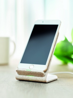 Logotrade promotional merchandise photo of: Wheat straw/ABS charger std10W