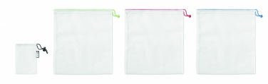 Logotrade promotional giveaways photo of: Set of 3 RPET mesh food bags