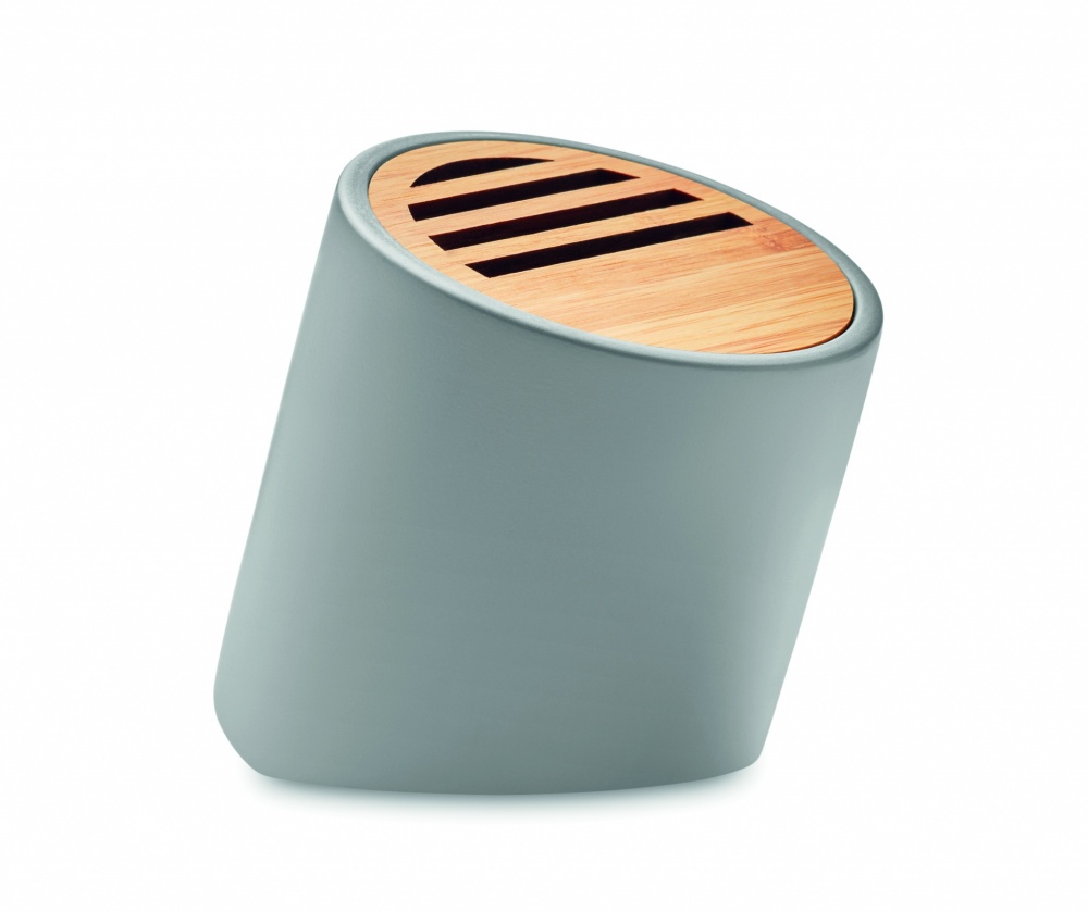 Logo trade promotional gift photo of: Wireless speaker limestone