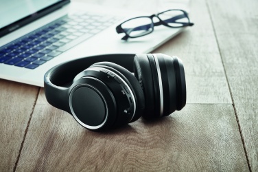 Logo trade promotional product photo of: ANC headphone and pouch