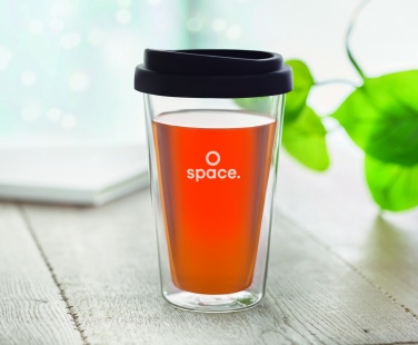 Logo trade promotional gifts picture of: High borosilicate glass 350ml