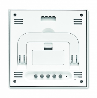 Logo trade promotional merchandise photo of: Weather station bamboo front TURKU