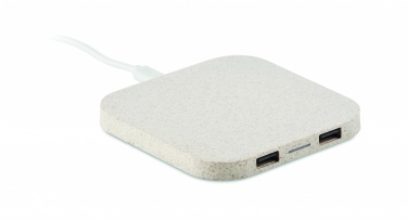 Logotrade business gifts photo of: Hub charger wheat straw/ABS 5W