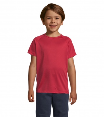 Logo trade advertising products picture of: SPORTY KIDS T-SHIRT SPORT