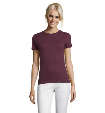 Logo trade promotional merchandise photo of: REGENT WOMEN T-SHIRT 150g