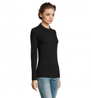 Logotrade promotional gift image of: PERFECT WOMEN LSL POLO  180