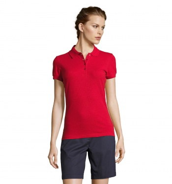 Logo trade promotional products picture of: PEOPLE WOMEN POLO 210g