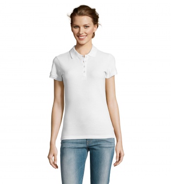 Logo trade promotional merchandise image of: PEOPLE WOMEN POLO 210g