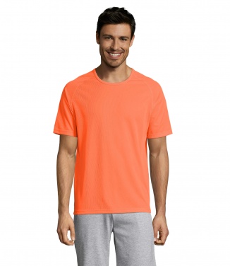 Logo trade corporate gifts image of: SPORTY MEN T-Shirt