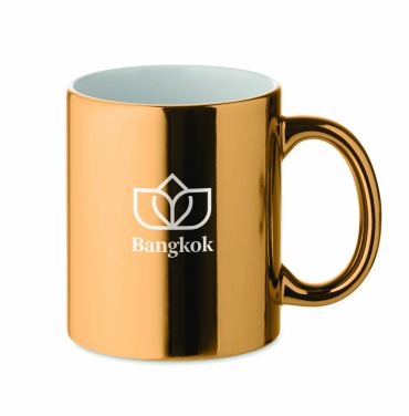 Logotrade promotional items photo of: Ceramic mug metallic 300 ml