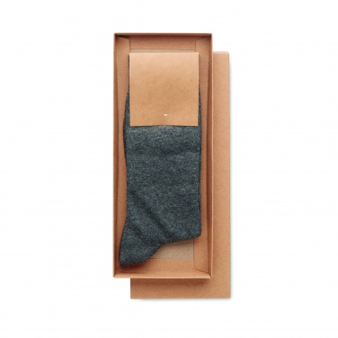 Logotrade promotional giveaway picture of: Pair of socks in gift box M