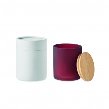 Logo trade business gift photo of: Plant based wax candle 120 gr