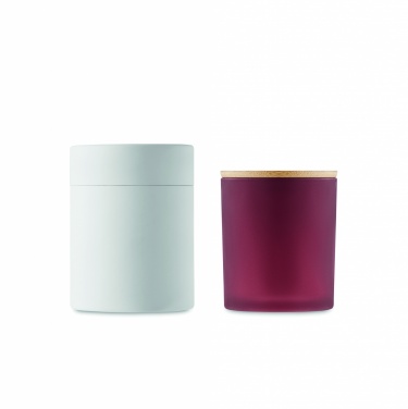 Logo trade advertising products picture of: Plant based wax candle 120 gr