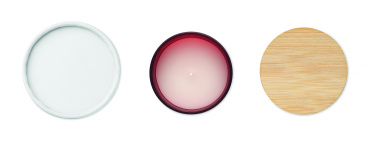 Logo trade promotional products image of: Plant based wax candle 200 gr