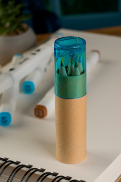 Logotrade promotional gift image of: Wooden crayons BECKY