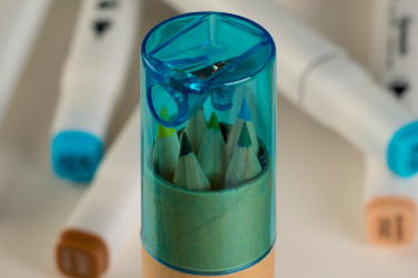 Logo trade promotional products image of: Wooden crayons BECKY