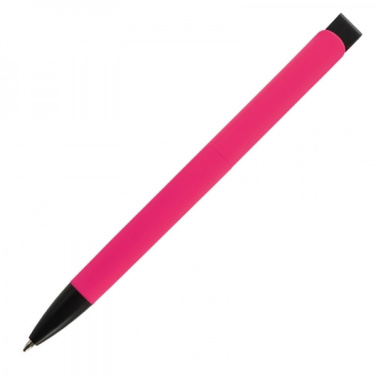 Logotrade advertising product image of: Metal ballpen soft touch BRESCIA