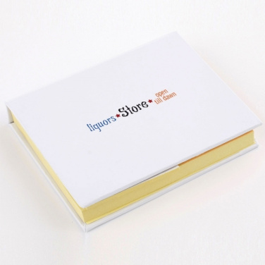 Logo trade promotional giveaways image of: Adhesive notepad PALMA