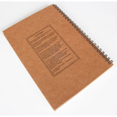 Logo trade business gift photo of: A5 ECO Notepad KENTWOOD