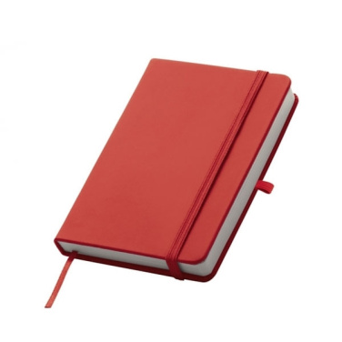 Logo trade corporate gifts image of: A6 note book LUBECK