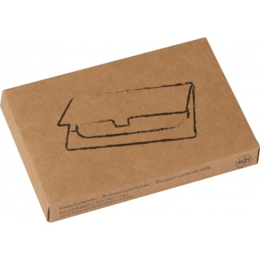 Logotrade corporate gift image of: Metal business card holder CORNWALL