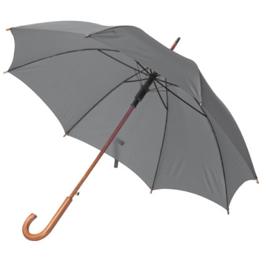 Logotrade promotional gift image of: Wooden automatic umbrella NANCY