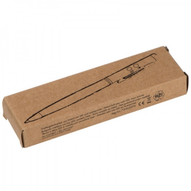 Logo trade promotional giveaways image of: Metal laser pointer DETROIT