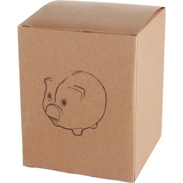 Logo trade business gifts image of: Piggy bank LEICESTER