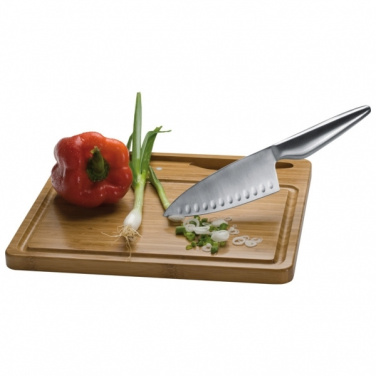 Logo trade promotional items picture of: Cutting board with knife MANTOVA