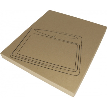 Logo trade promotional product photo of: Cutting board with knife MANTOVA