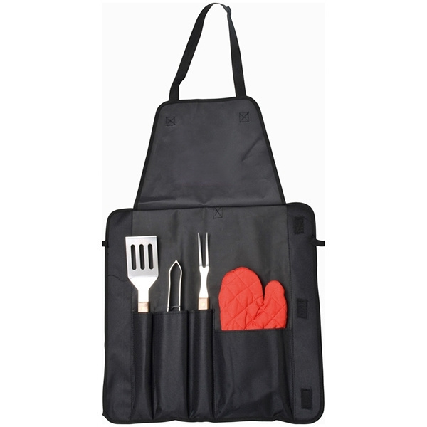Logotrade advertising product image of: Barbecue set AURORA