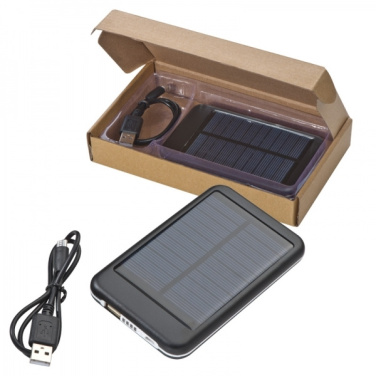 Logo trade promotional giveaway photo of: Solar power bank PHILADELPHIA