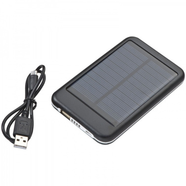 Logo trade advertising products image of: Solar power bank PHILADELPHIA