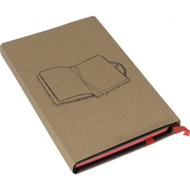 Logotrade promotional giveaways photo of: Notebook A6 ROSTOCK