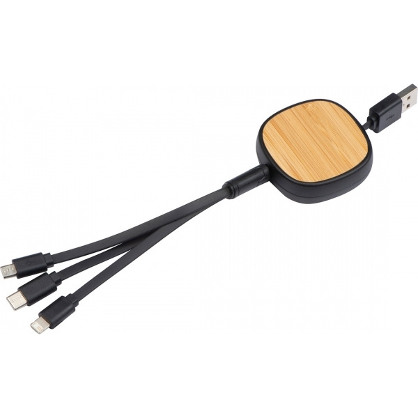 Logotrade promotional gift picture of: Charging cable STRASBOURG