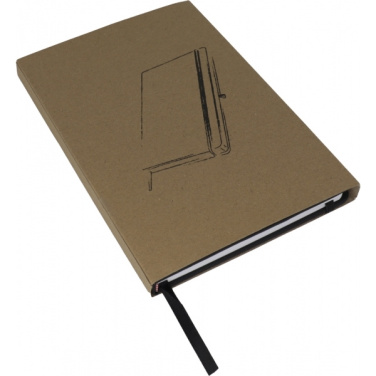 Logo trade advertising products picture of: A5 note book KIEL
