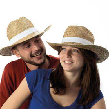 Logo trade promotional merchandise image of: Straw hat SUMMERSIDE