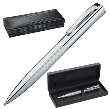 Logotrade promotional merchandise image of: Metal ballpen CHESTER