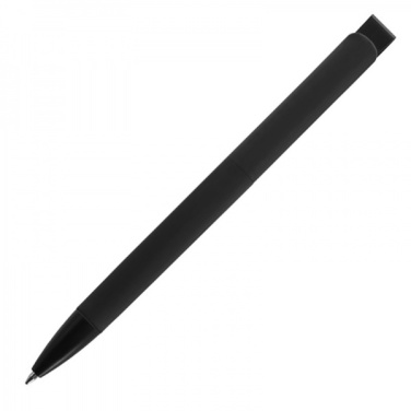 Logotrade advertising products photo of: Metal ballpen soft touch BRESCIA