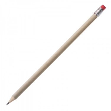Logotrade promotional gifts photo of: Pencil with eraser HICKORY