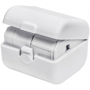 Logo trade advertising products image of: Travel adapter PERU