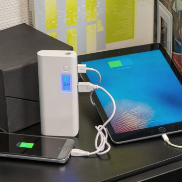 Logo trade corporate gifts image of: Power bank STAFFORD