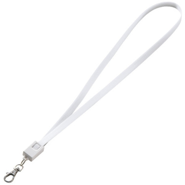 Logotrade business gift image of: Lanyard with usb cable LE PORT