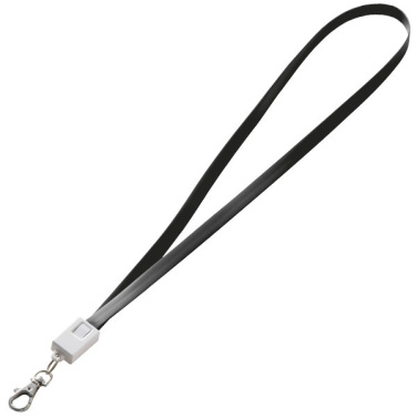 Logo trade advertising products picture of: Lanyard with usb cable LE PORT