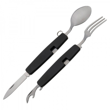 Logo trade promotional giveaways image of: Camping cutlery PAMPLONA