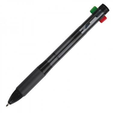 Logo trade promotional product photo of: Plastic ballpen 4in1 NEAPEL