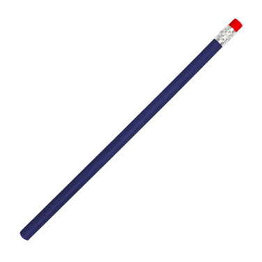 Logo trade promotional merchandise image of: Pencil with eraser HICKORY