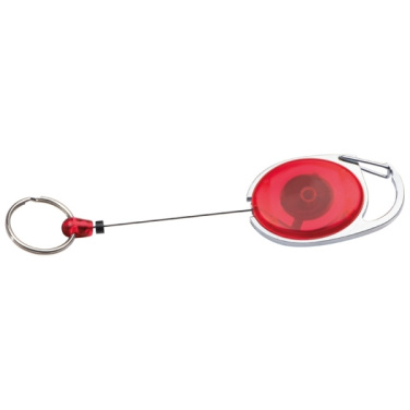 Logotrade advertising products photo of: Ski-Pass with Carabiner Keyring EMPLOYEE
