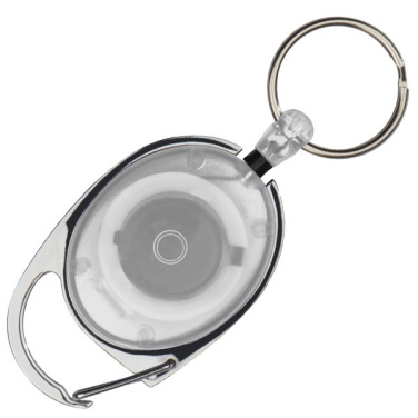Logo trade promotional products image of: Ski-Pass with Carabiner Keyring EMPLOYEE