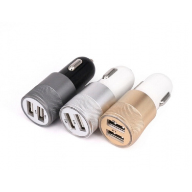 Logotrade promotional item image of: Metal car charger